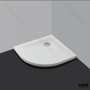 Customized Sector Deep Solid Surface Shower Tray