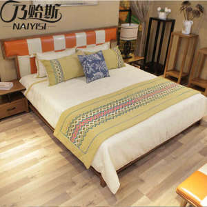 High Quality Bedroom Furniture Solid Wood Bed (CH-625)